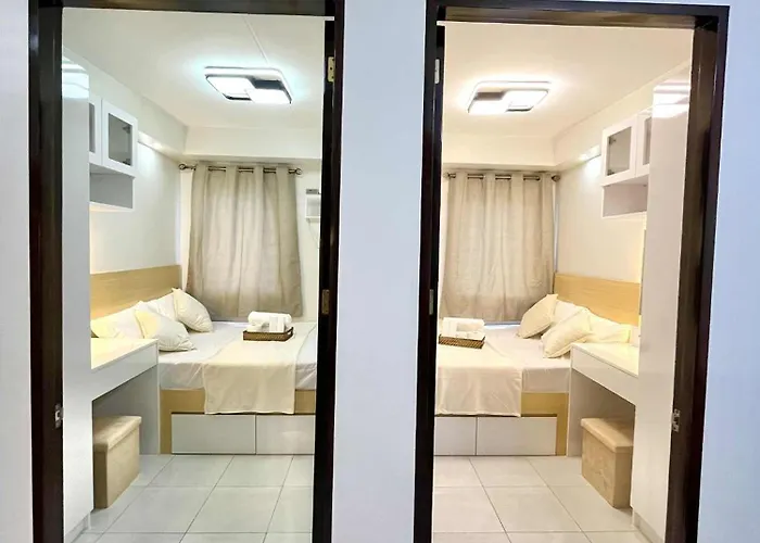 Cozy Family 2br With Wi-fi, Vanity & Work Desk Combo For 4-6pax Near It Park Cebu - Unit Sophia By Gerra 4*