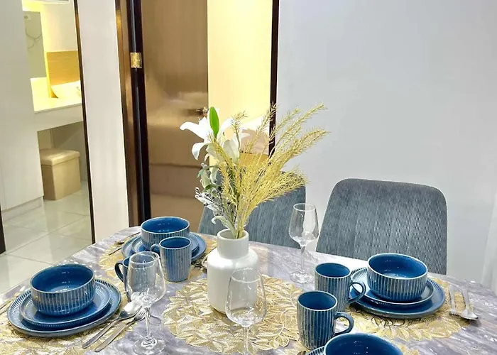 Cozy Family 2br With Wi-fi, Vanity & Work Desk Combo For 4-6pax Near It Park Cebu - Unit Sophia By Gerra 아파트호텔 만다웨 시