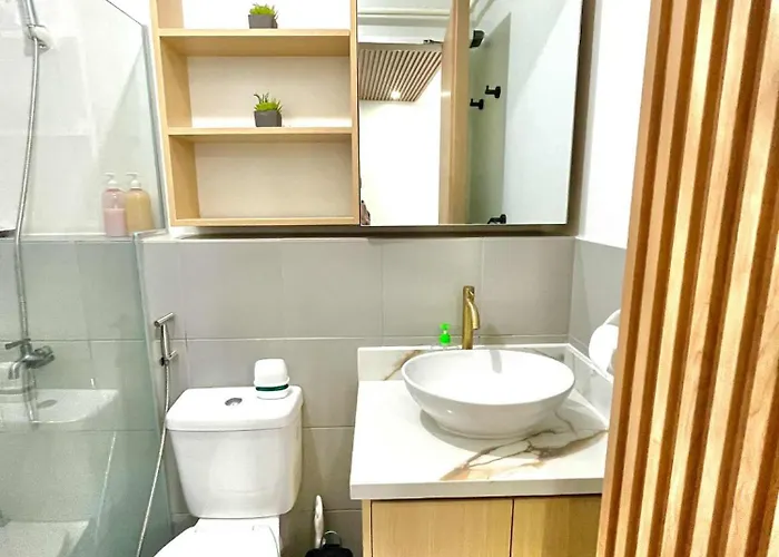 아파트호텔 Cozy Family 2br With Wi-fi, Vanity & Work Desk Combo For 4-6pax Near It Park Cebu - Unit Sophia By Gerra 만다웨 시